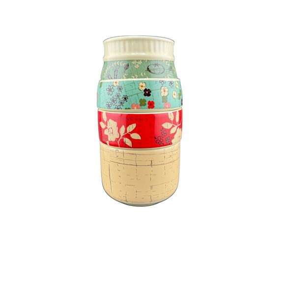 Live Simply by Amylee Weeks Rustic Floral Print Measuring Cups - Picture 1 of 3